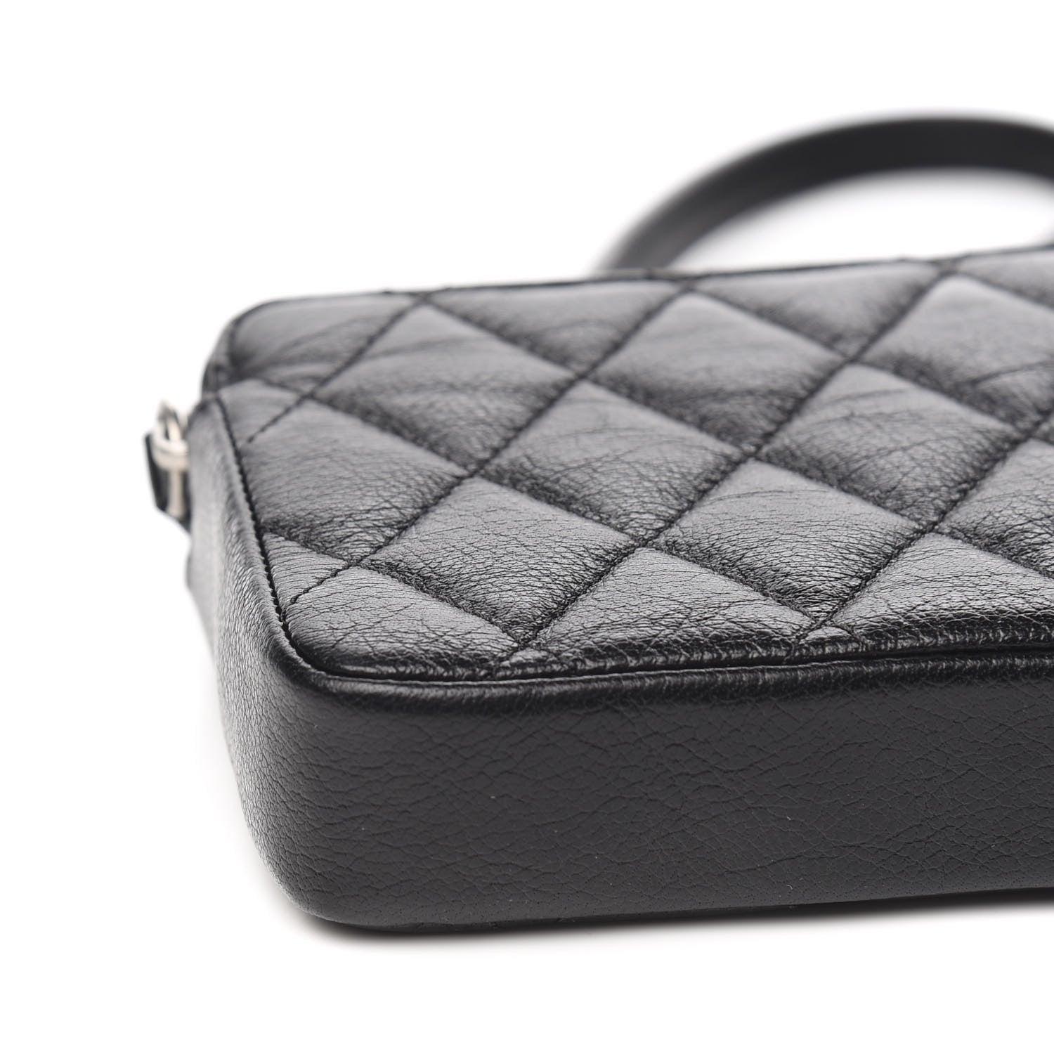 Mulberry Shiny Buffalo Quilted Plaque Wallet on Chain Black 6 of 9