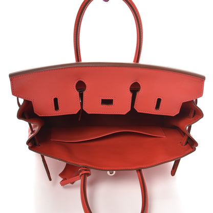 Hermes Swift Birkin 25 Vermillion 27 of 34