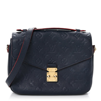 Louis Vuitton Empreinte Pochette Metis Marine Rouge 1 of 11