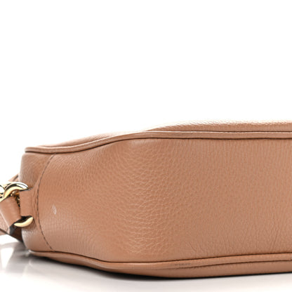 Gucci Pebbled Calfskin Small Soho Disco Bag Camelia 14 of 15