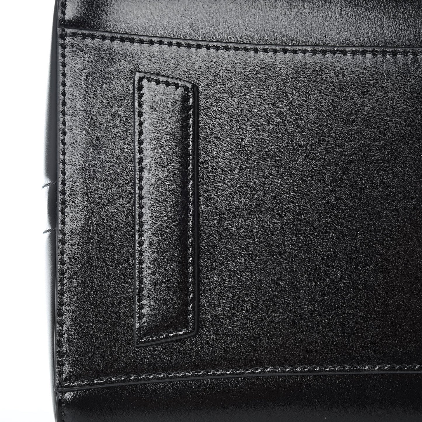 Shiny Lord Calfskin Medium Antigona Black