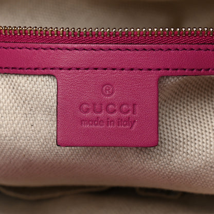 Gucci Vernice Naplack Medium Soho Chain Shoulder Bag Bright Bouganville 6 of 11