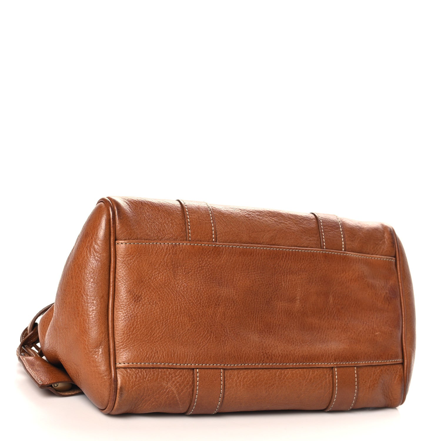 Mulberry Classic Grain Small Bayswater Satchel Oak 4 of 12