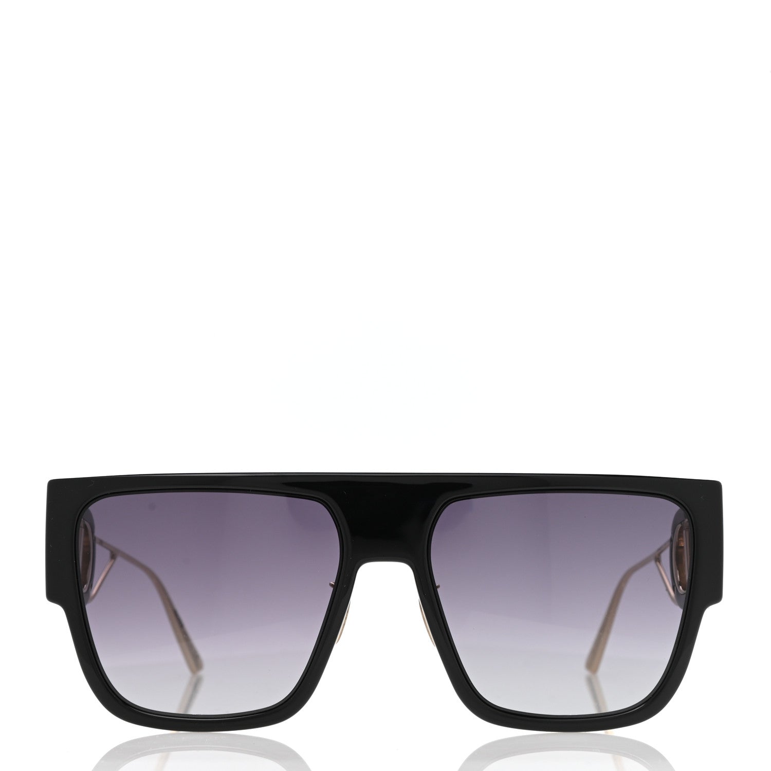Christian Dior Acetate Square 30 Montaigne Sunglasses Black 2 of 8