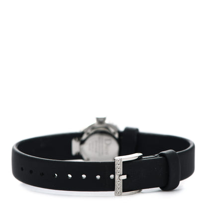 Christian Dior Stainless Steel Satin 19mm La D De Dior Quartz Watch Red 3 of 6