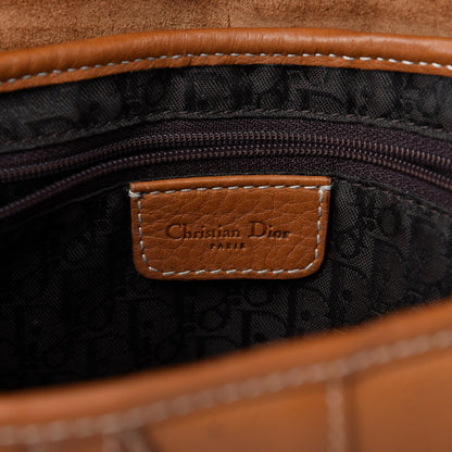 Christian Dior Calfskin Saddle Bag Tan 8 of 11