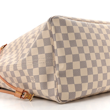 Louis Vuitton Damier Azur Neo Neverfull GM Rose Ballerine 9 of 11