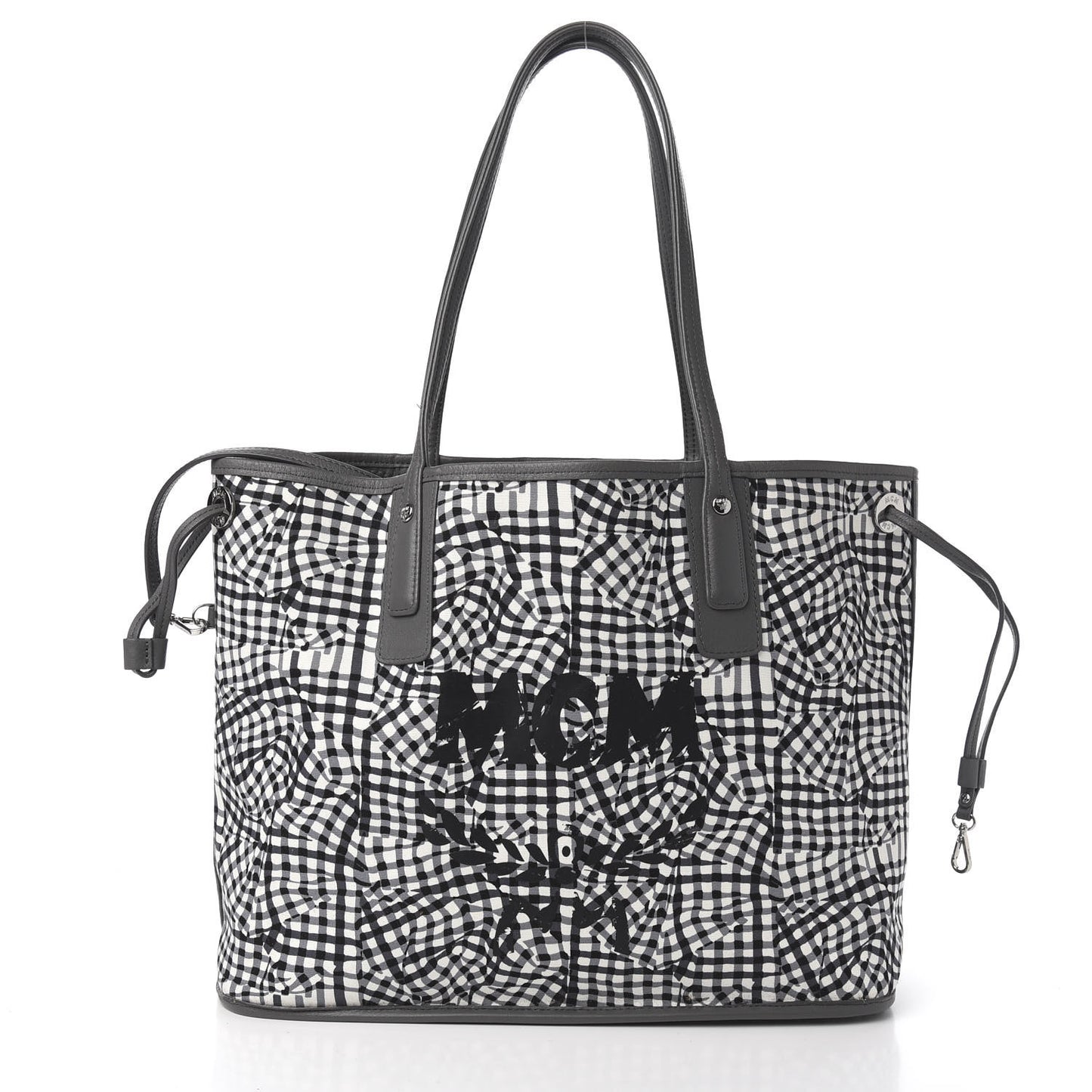 Visetos Medium Liz Reversible Shopper Tote Phantom Grey
