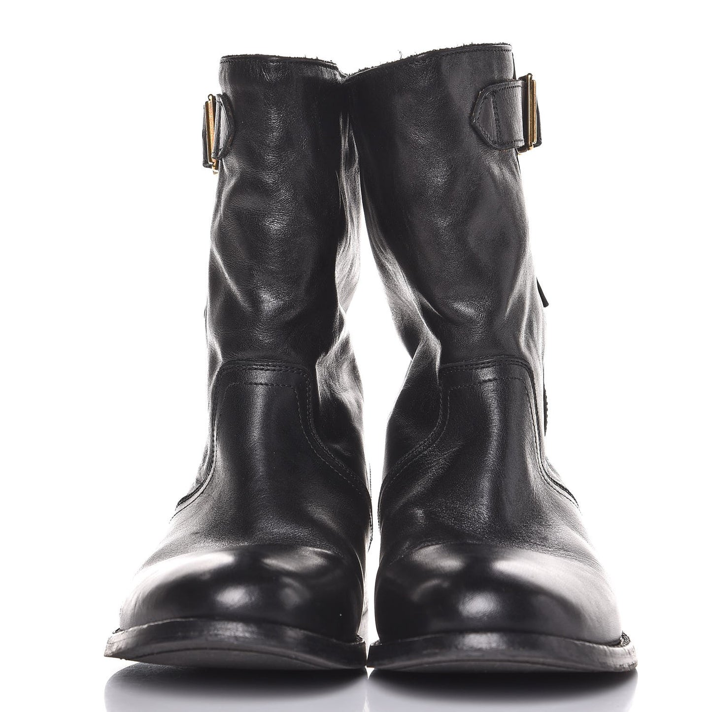 Calfskin Kerry Boots 36.5 Black