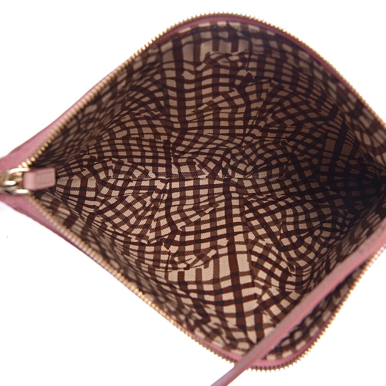 MCM Visetos Liz Shopper Tote Pouch Light Pink 5 of 8