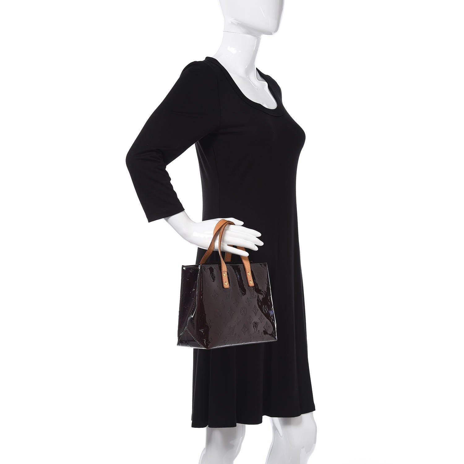 Louis Vuitton Vernis Reade PM Amarante 2 of 8