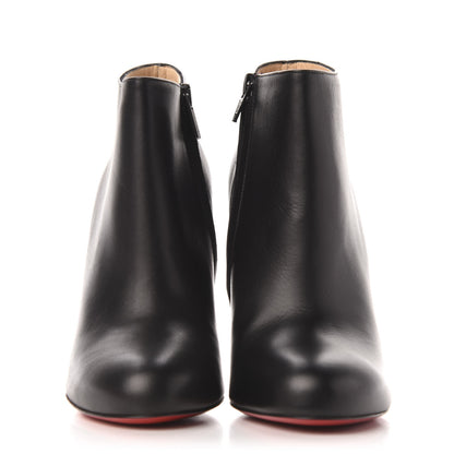 Christian Louboutin Calfskin Bellissima 100 Ankle Boots 39 Black 2 of 7