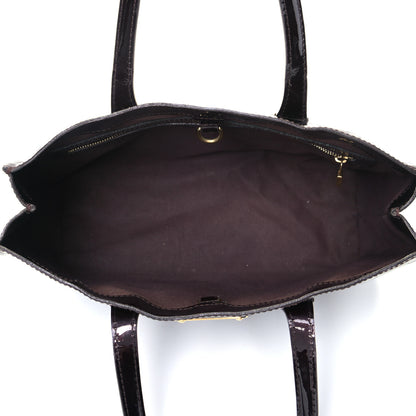 Louis Vuitton Vernis Wilshire PM Amarante 4 of 5