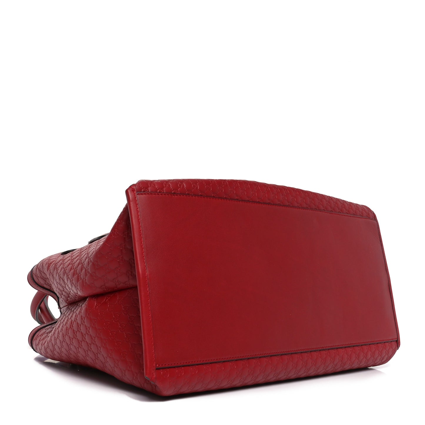 Soft Microguccissima Large Tote Red