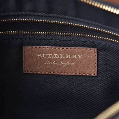 Burberry Horseferry Check Small Chichester Crossbody Clutch Bag Honey Tan 6 of 14