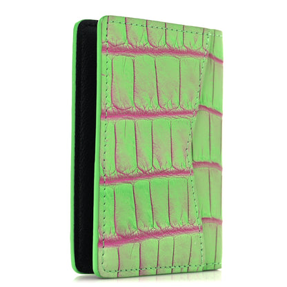 Louis Vuitton Crocodile Pocket Organizer Neon Green 3 of 6