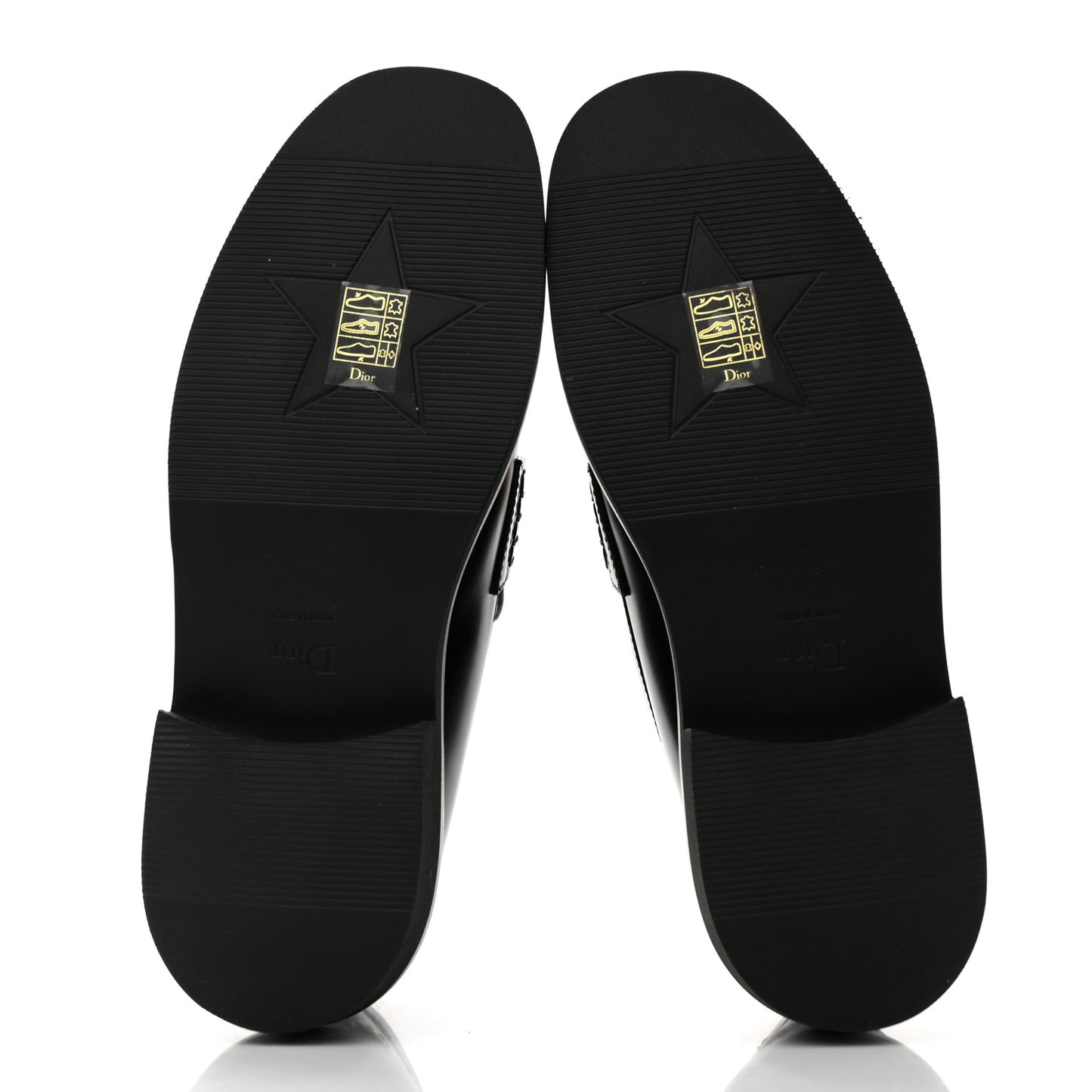 Brushed Calfskin Boy Loafers 39 Black