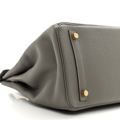 Hermes Togo Birkin 30 Gris Meyer 9 of 10