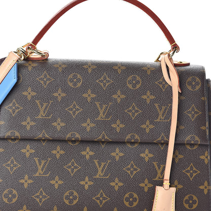 Louis Vuitton Monogram Cluny MM Blue Glacial 7 of 9