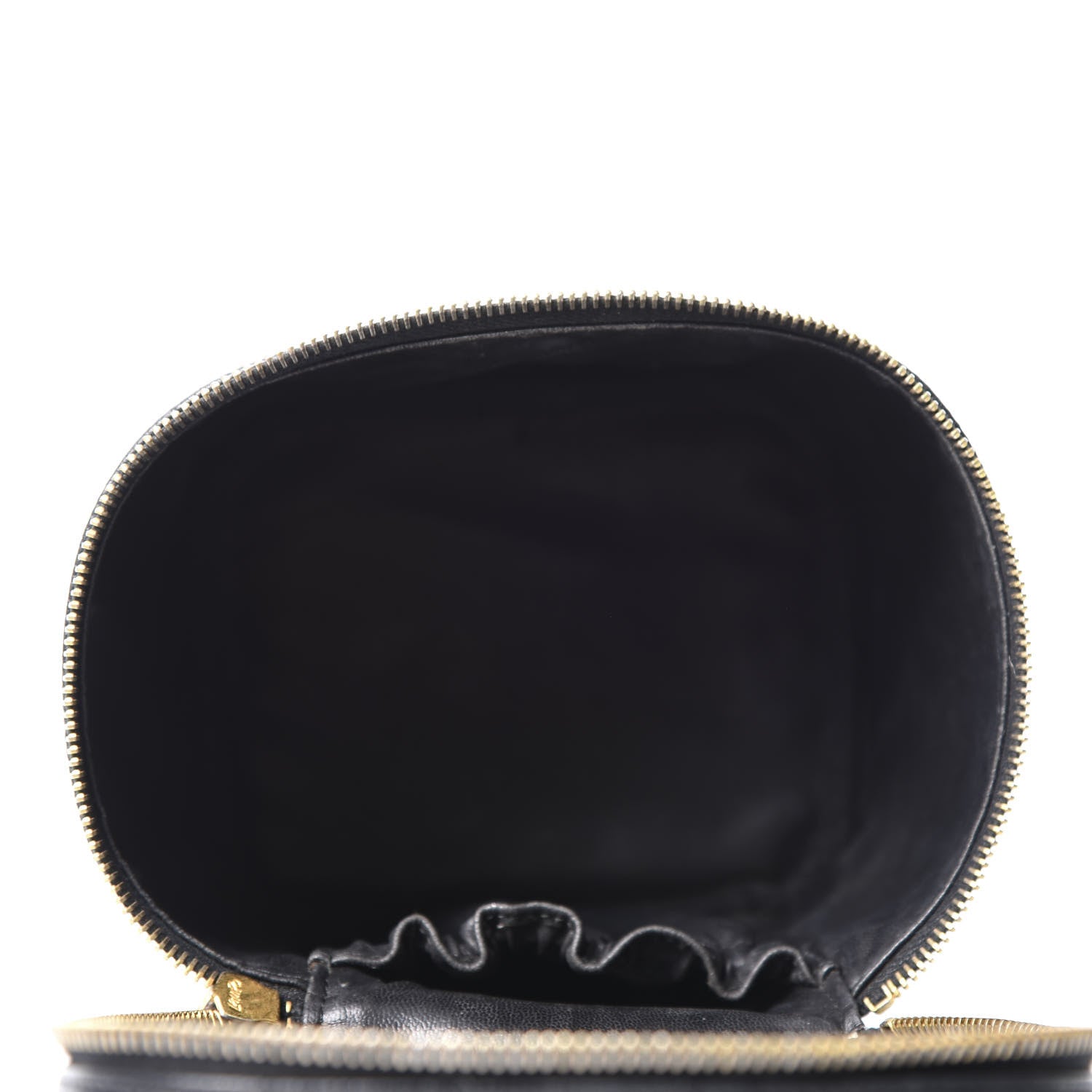 Chanel Caviar Cosmetic Vanity Bag Black 4 of 12