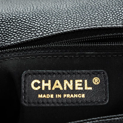 Chanel Caviar Quilted New Medium Boy Flap Black 6 of 7