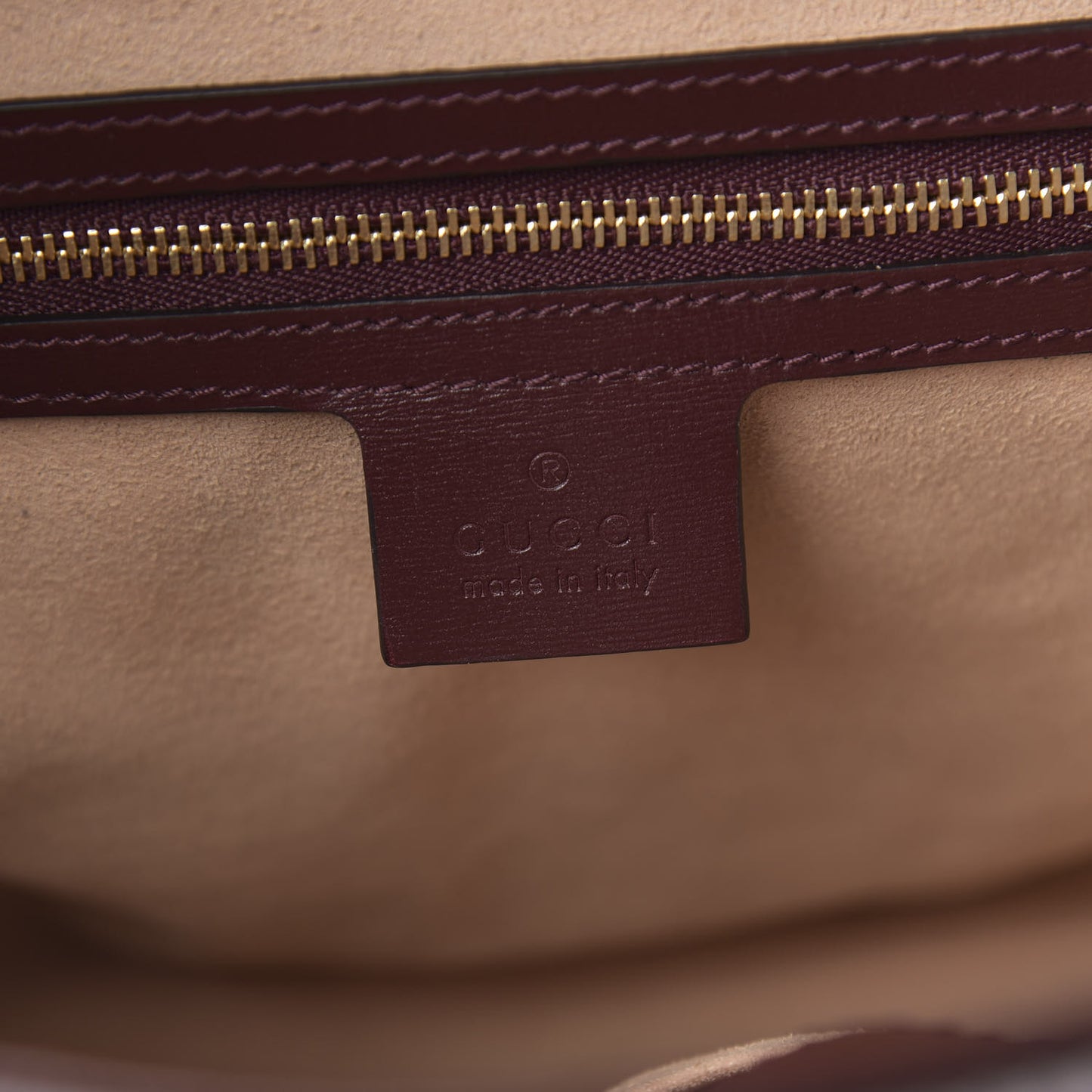 GG Monogram Calfskin Medium Arli Shoulder Bag Sahara Rubino Chardonnay
