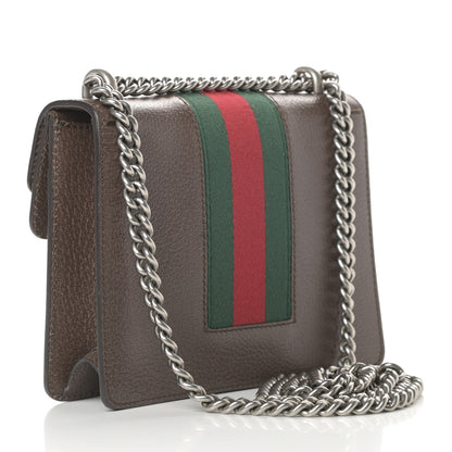 Gucci Textured Calfskin Web Mini Dionysus Shoulder Bag New Acero 3 of 10