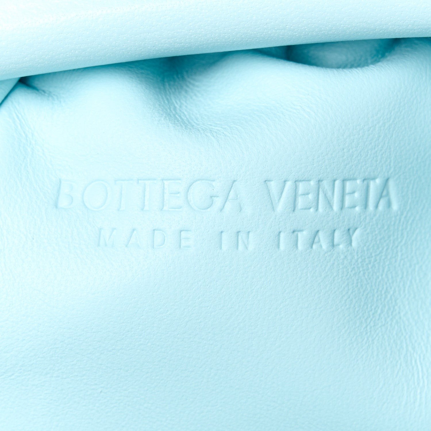Bottega Veneta Nappa Intrecciato Teen Pouch Pale Blue 6 of 11