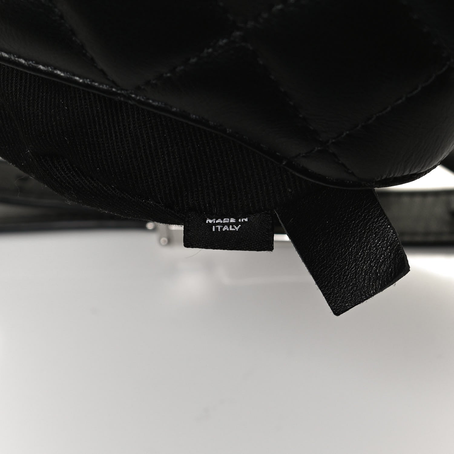 Chanel Calfskin Quilted CC Uniform Flap Belt Bag Black 14 of 15
