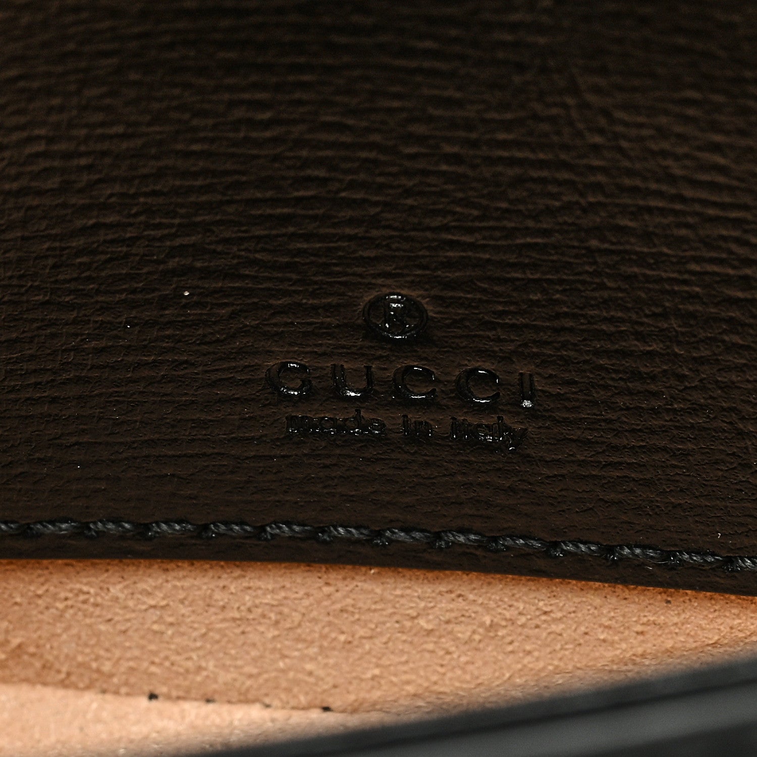 Gucci Azalea Calfskin Web Horsebit 1955 Wallet On Strap Black 6 of 11