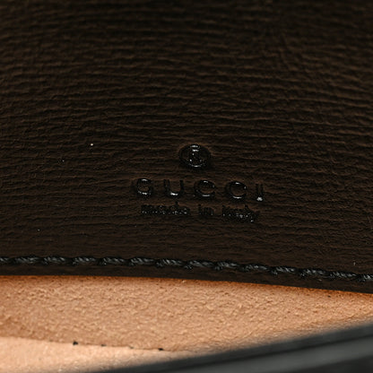 Gucci Azalea Calfskin Web Horsebit 1955 Wallet On Strap Black 6 of 11