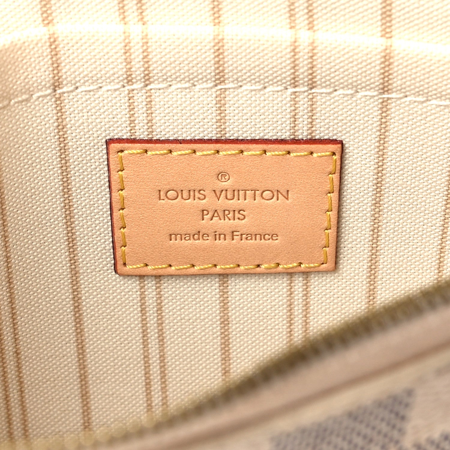 Louis Vuitton Damier Azur Neverfull MM GM Pochette 6 of 6