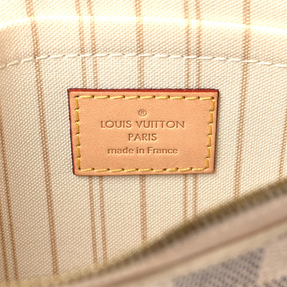 Louis Vuitton Damier Azur Neverfull MM GM Pochette 6 of 6