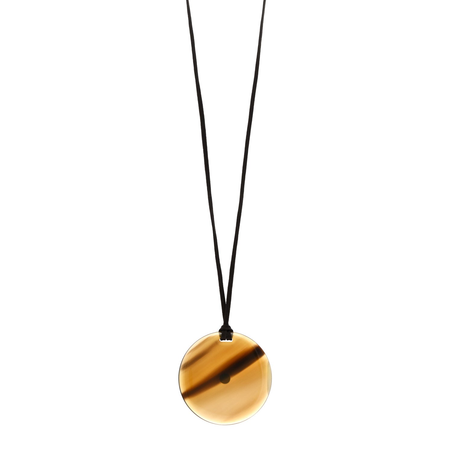 Hermes Buffalo Horn Minimale Necklace 1 of 6