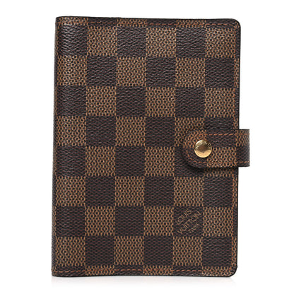 Louis Vuitton Damier Ebene Small Ring Agenda Cover 1 of 8
