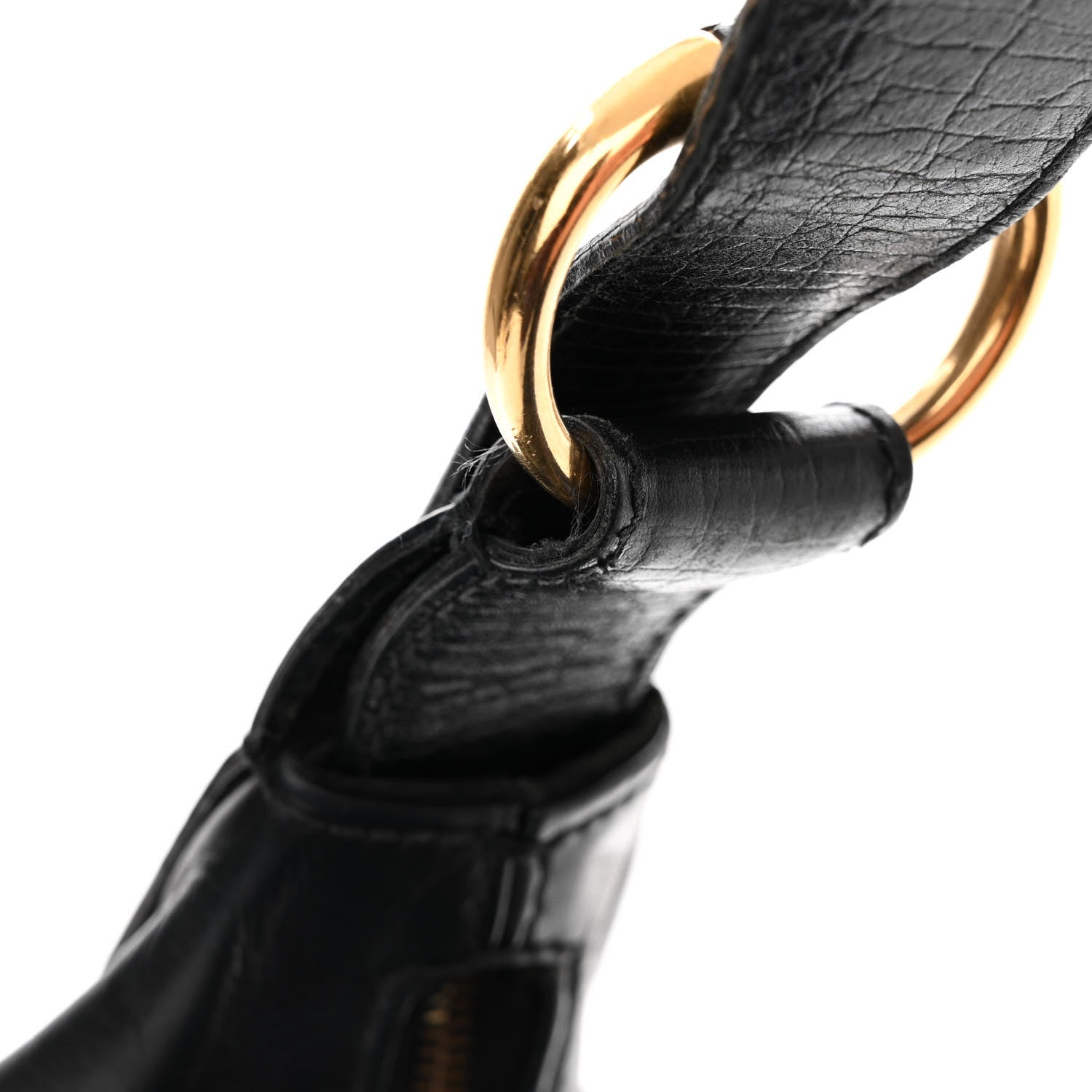 Gucci Calfskin Medium Horsebit Chain Hobo Black 18 of 18
