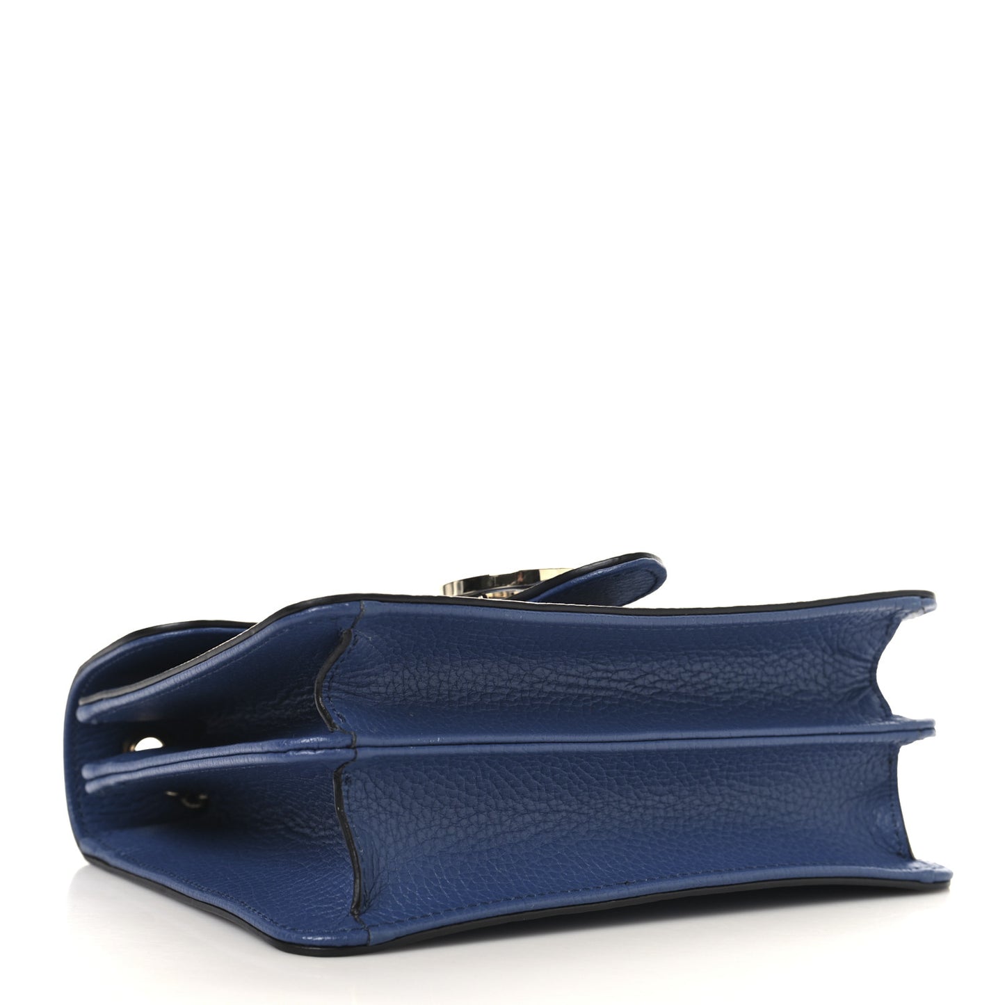 Dollar Calfskin Small Interlocking G Shoulder Bag Caspian