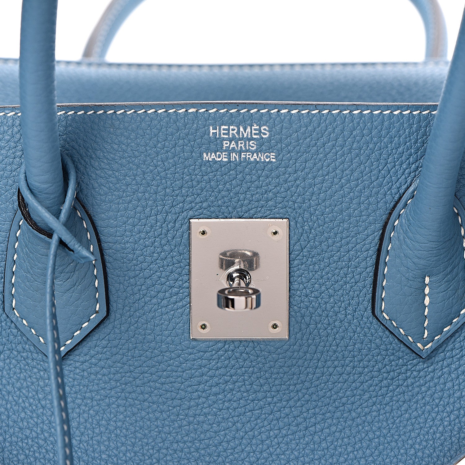 Hermes Togo Birkin 35 Blue Jean 7 of 36