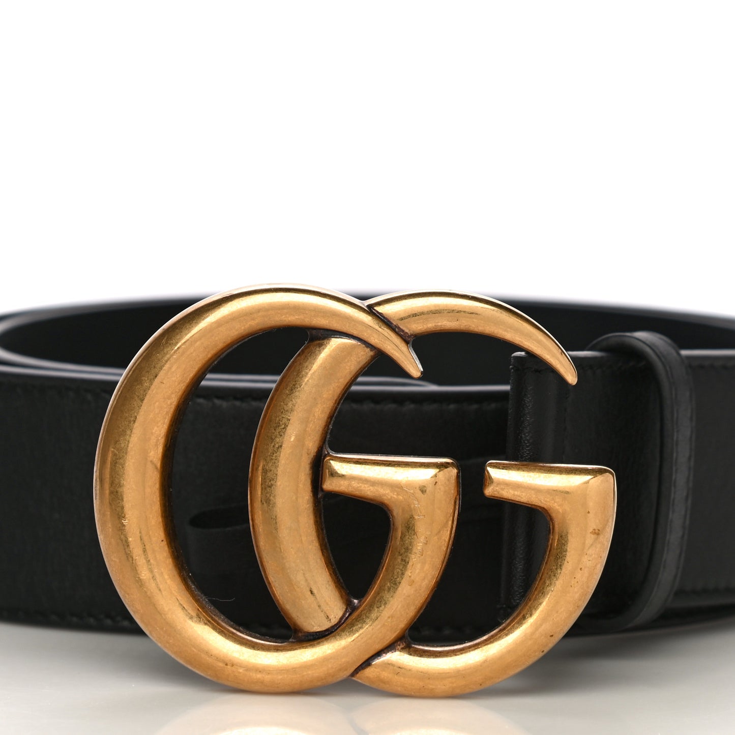 Calfskin Double G 40mm Belt 80 32 Black