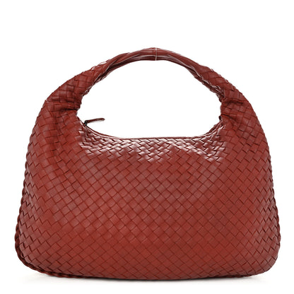 Bottega Veneta Nappa Intrecciato Medium Veneta Hobo Brique 1 of 9