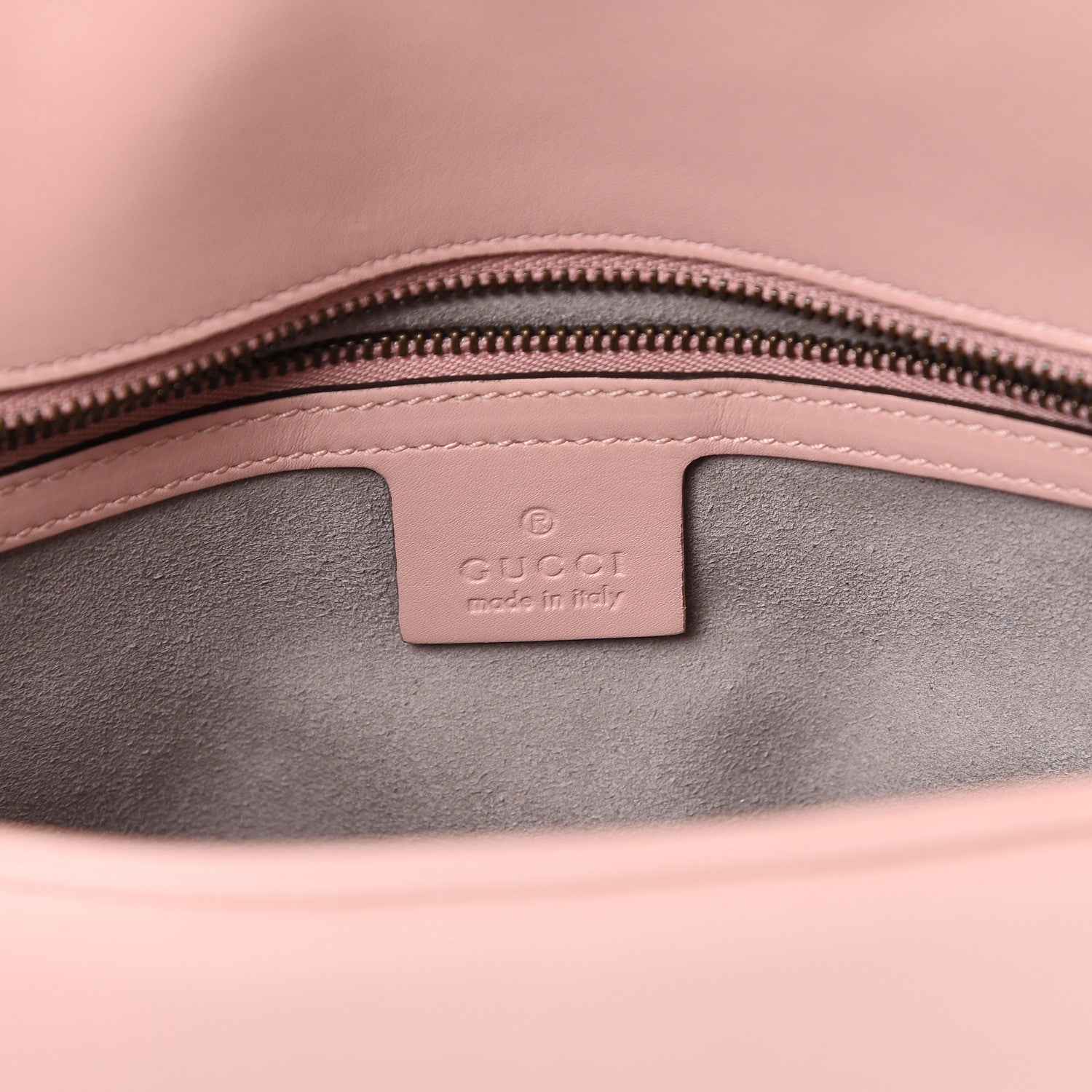 Gucci Calfskin Matelasse Small GG Marmont Shoulder Bag Perfect Pink 5 of 13