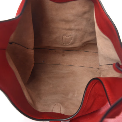 Gucci Soft Suede Web Large Jackie Hobo Red 6 of 19
