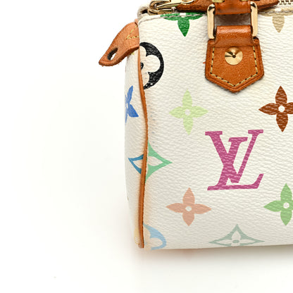 Louis Vuitton Monogram Multicolor Mini Sac HL Speedy White 12 of 14