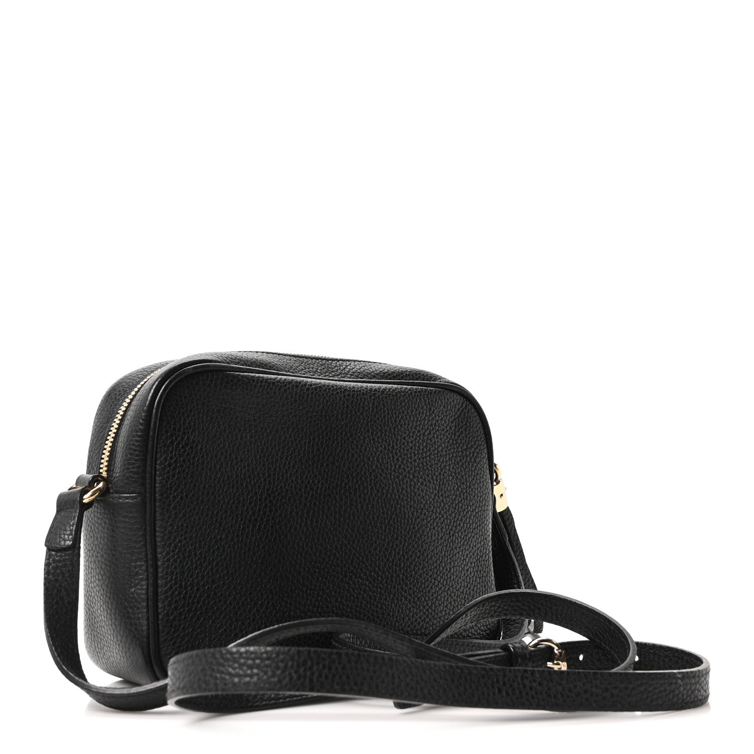 Gucci Pebbled Calfskin Small Soho Disco Bag Black 3 of 10