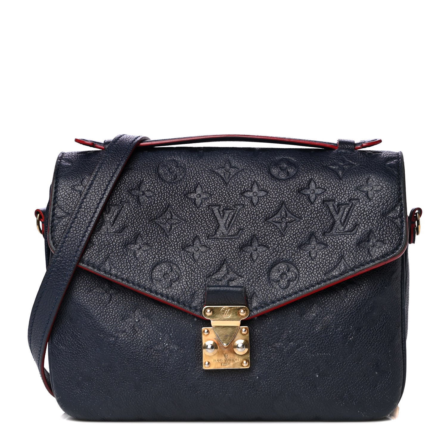 Louis Vuitton Empreinte Pochette Metis Marine Rouge 1 of 16