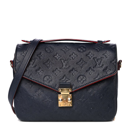 Louis Vuitton Empreinte Pochette Metis Marine Rouge 1 of 16