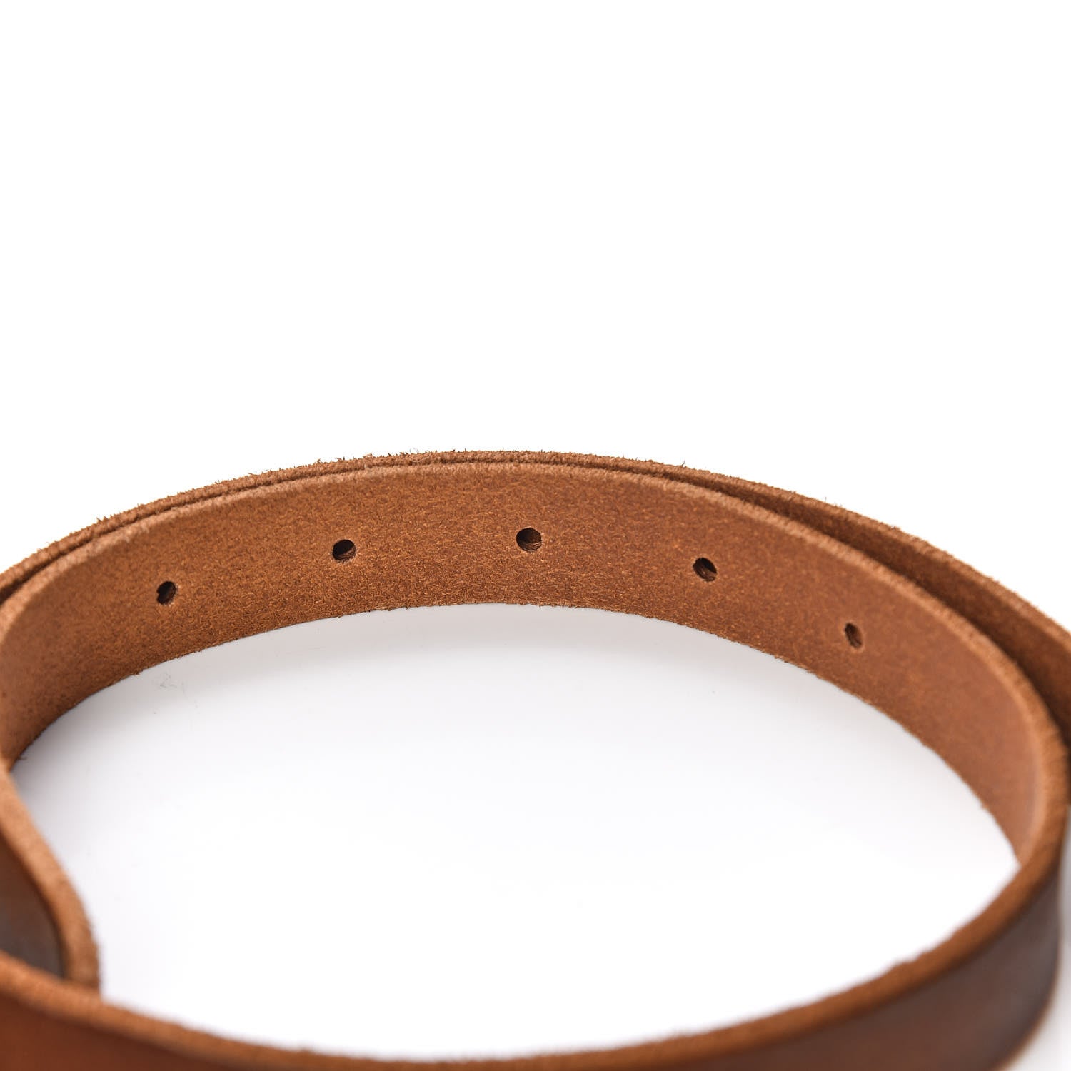 Gucci Faded Calfskin Double G 20mm Belt 85 34 Cuir 5 of 7