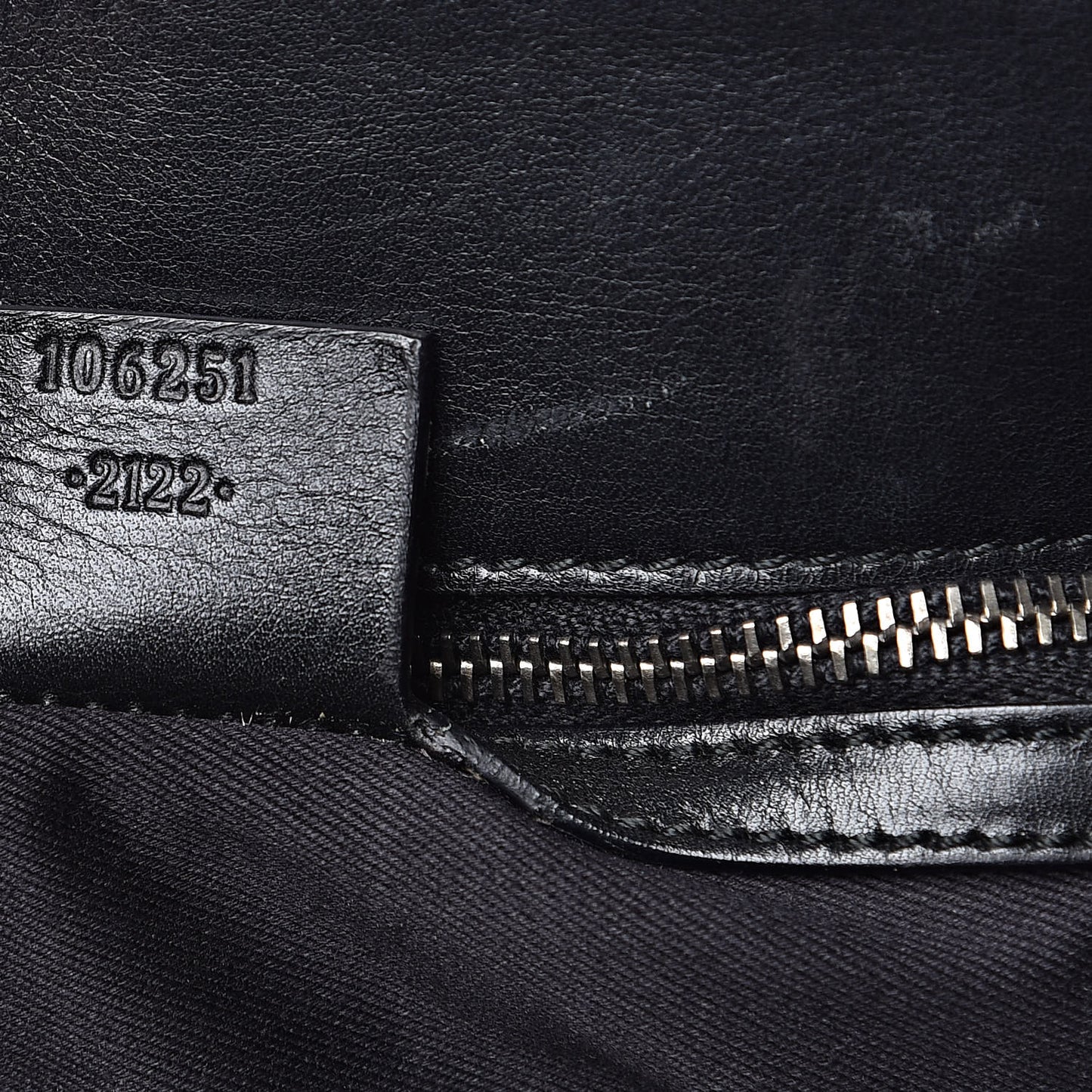 Monogram Large Tote Black