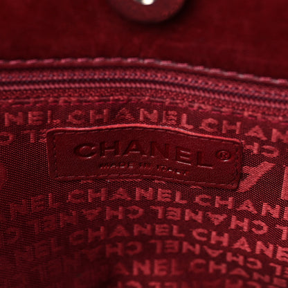 Chanel Lambskin Quilted Chocolate Bar Mademoiselle Shoulder Bag Red 5 of 8