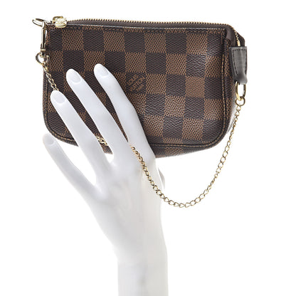 Louis Vuitton Damier Ebene Mini Pochette Accessories 2 of 8